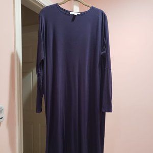 the frock square dress in navy